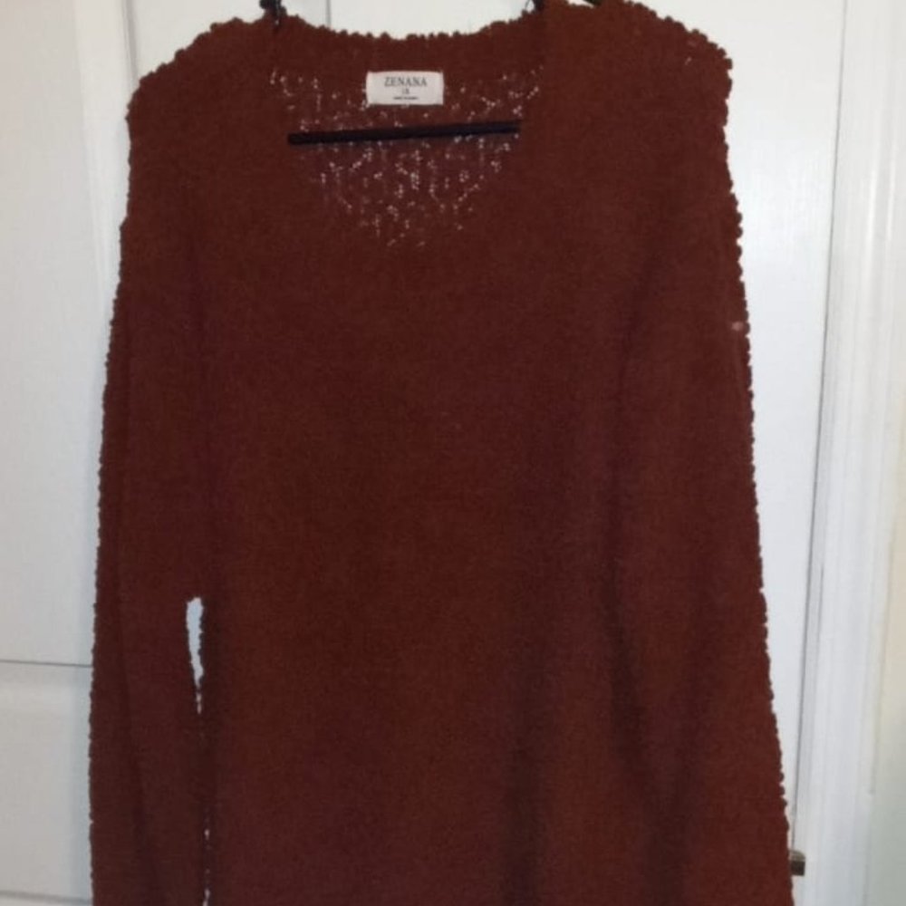 Zenana popcorn sweater